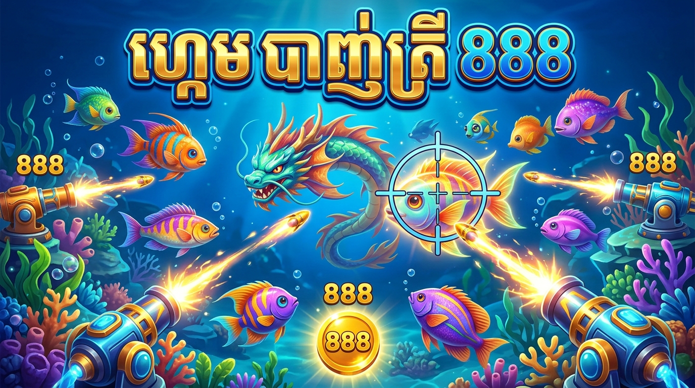 ហ្គេមបាញ់ត្រី 888: លេង забавно និងឈ្នះរង្វាន់ធំ