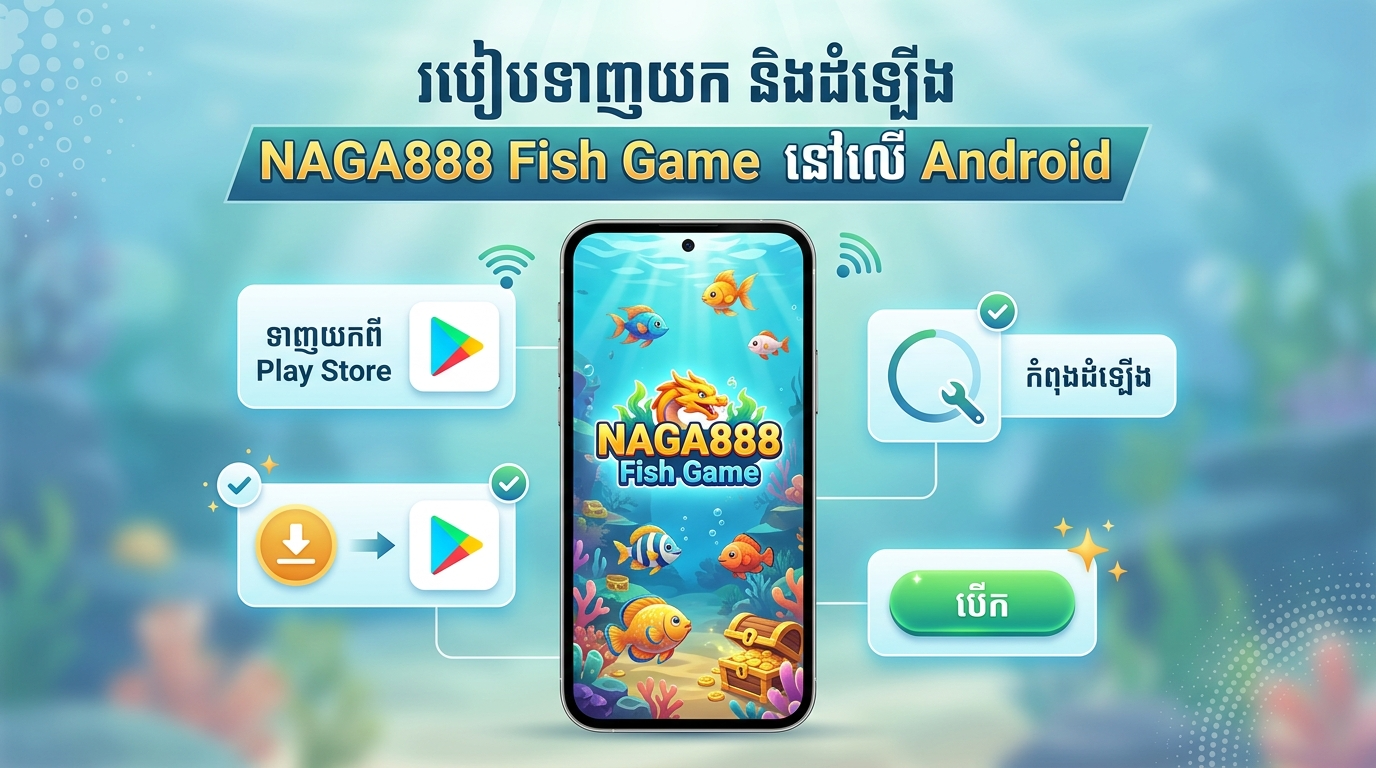 តើអ្វីទៅជាហ្គេមបាញ់ត្រី NAGA888 នៅលើ Android?
