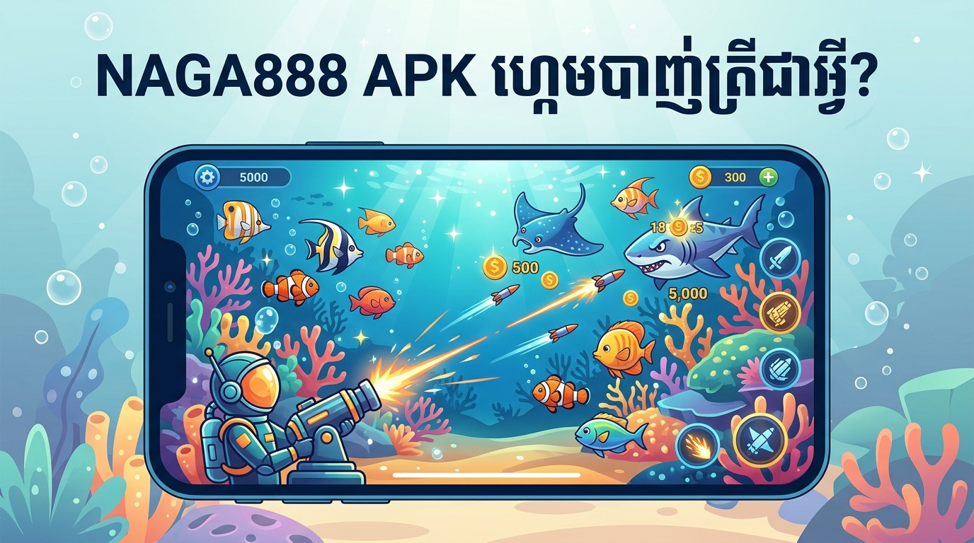 NAGA888 APK ហ្គេមបាញ់ត្រី​ជាអ្វី?
