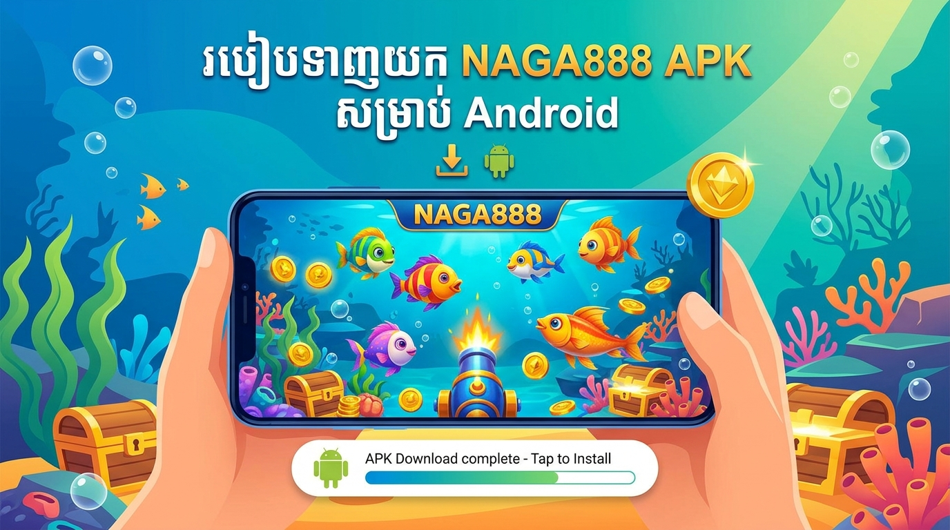 របៀបទាញយក NAGA888 APK សម្រាប់ Android